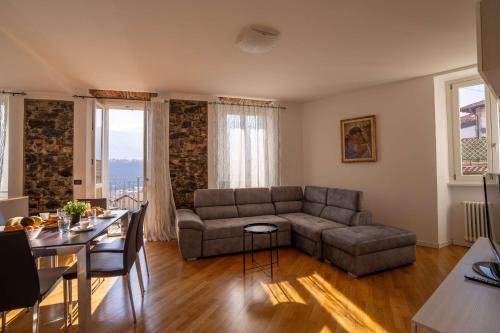 Közös társalgó / TV, Apartment in Lenno - Lake Como in Lenno