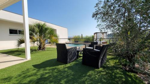House with a pool in Lachapelle-sous-Aubenas