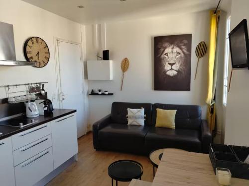 Studio lumineux, Centre ville, Palais Festivals