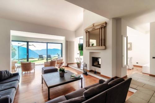 sala de TV, Villa Citriodora in Cernobbio