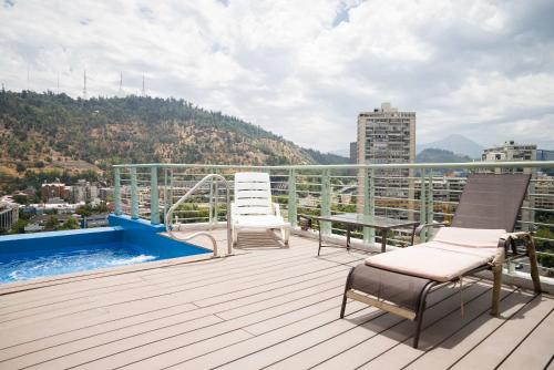 Chic 1BR Flat Heart of Providencia Urban Style