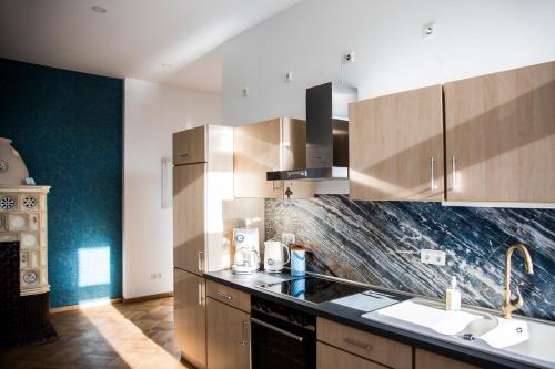 Konyha, Ferienwohnung in Suhl - Gründerzeitvilla (Ferienwohnung in Suhl - Grunderzeitvilla) in Suhl