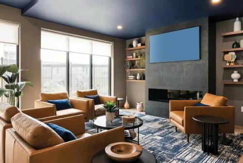 Közös társalgó / TV, Luxury Apartments by Hyatus White Plains in White Plains (New York)