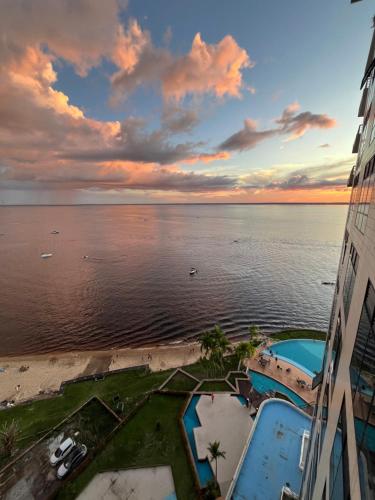 Flat Tropical Hotel Com Varanda Vista Espetacular in Folyóparti