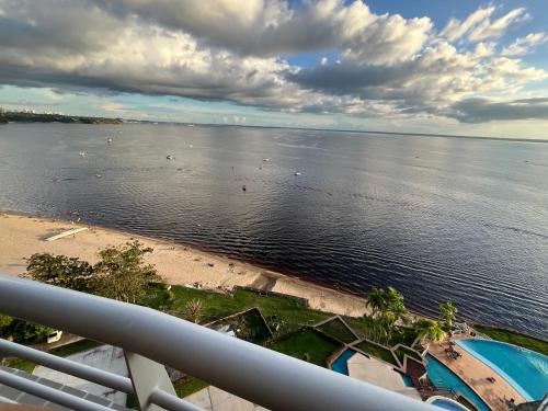 Flat Tropical Hotel Com Varanda Vista Espetacular in Folyóparti