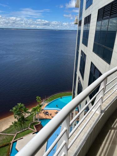 Flat Tropical Hotel Com Varanda Vista Espetacular in Folyóparti