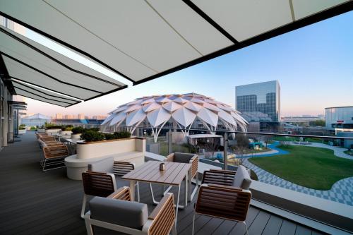 Balcony/terrace, 北京瑄丽酒店 in Changping District