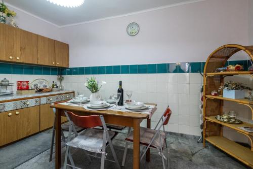 Kitchen, Kalamata home, Agia triada in Mpournias