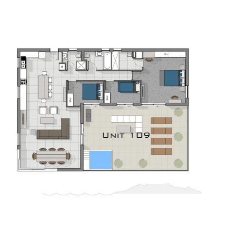 Spacious apartment with a stunning sea view terrace - image 9