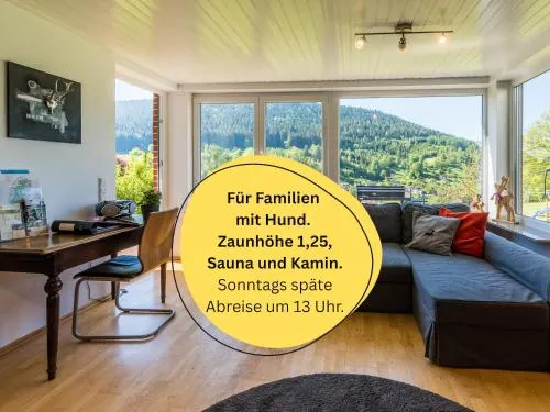 Burghalde: Sauna | Kamin | Garten | eingezäunt in Alpirsbach, Deutschland