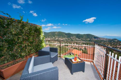 balkon/terras, Valle degli Dei in Agerola