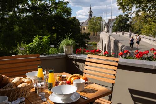 Terraza/balcón, Boutique-Hotel Stadtherberge Wetzlar in Wetzlar