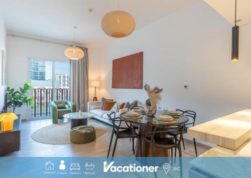 Vacationer Holiday Homes l Upgraded 1 Bedroom l near Circle Mall in JVC, Dubai