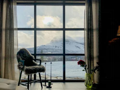 Viesnīcas āriene, Cozy Holiday Home Embraced By Valdres Hills in Ryfoss