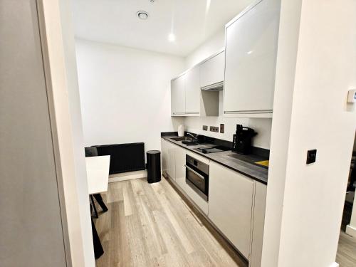 Modern 1-Bed in Victorian Building, Bury in Bury