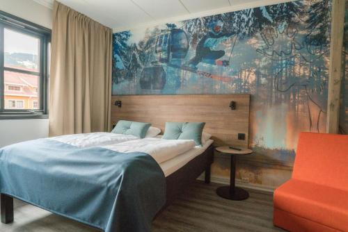 1 double bed