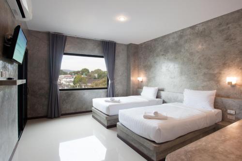 Ritsurin Boutique Hotel Room Type - Twin Room with Balcony