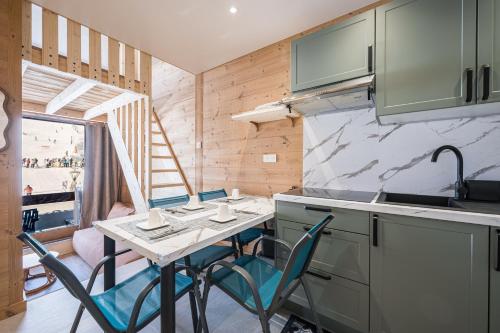 köök, Le 337 - Antares - Au pied des pistes in Le Corbier