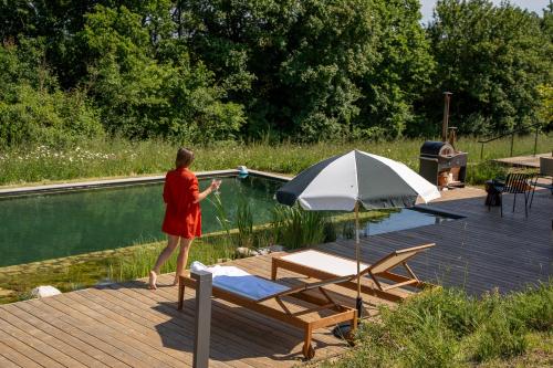 Bazén, Les Coteaux - Lodges & Expériences (Les Coteaux - Lodges & Experiences) in Granges-sur-Lot