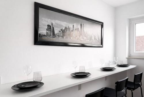 Létesítmények, Stilvolles Studio für bis zu 6 Gäste - Balkon & Parkplatz (Stilvolles Studio fur bis zu 6 Gaste - Balkon & Parkplatz) in Starnberg