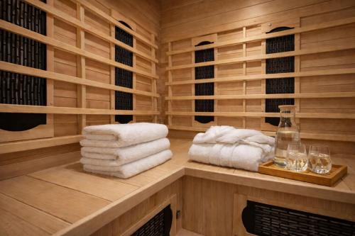 sauna, Ferienwohnung Pier 51 in Olpenitz