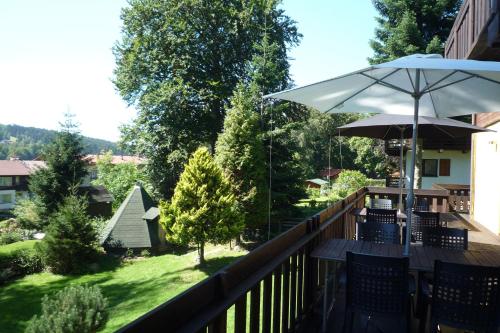 Balcony/terrace, Chalet Hrebenka in Harrachov