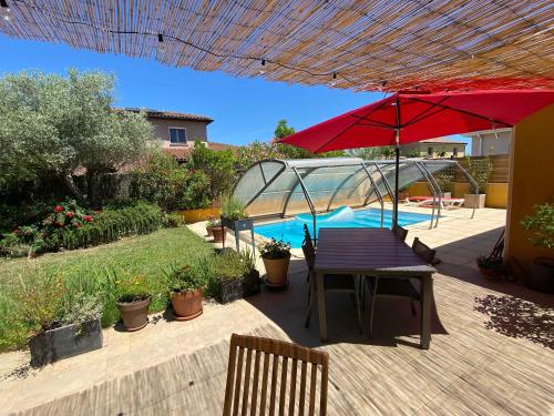 La Columerine - villa familiale - soleil - piscine – khách sạn tại Colomiers