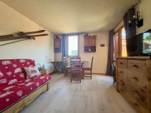 Studio cabine skis aux pieds - Les Coches Paradiski