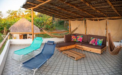 Balkons/terase, Finca Aisa -Boutique bungalows in Ometepe island in Santa Cruz