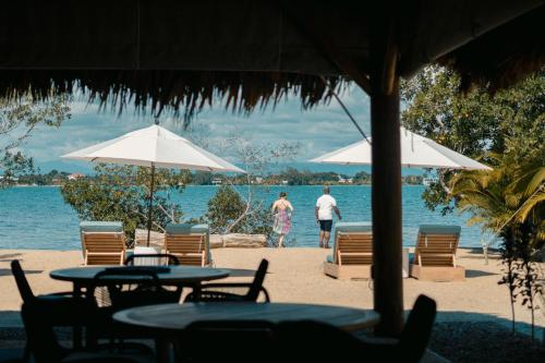 Restaurante, Prana Maya Island Resort in Placencia