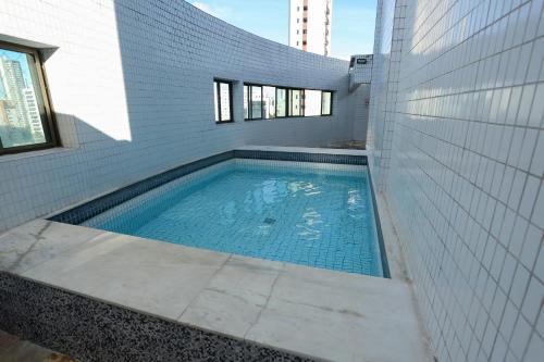 Swimming pool, Flat na Jaqueira - Excelente Localizacao na Zona Norte do Recife - Confortavel e Super Completo in Jaqueira