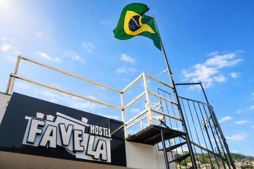 Balcony/terrace, Favela Hostel in Rocinha