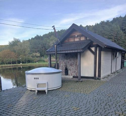 Sauna, Будинки для відпочинку Lake House in Lypnyky