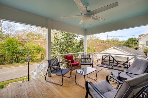 Walk to Historic Dtwn Laurel: Quiet Home w/ Porch in Laurel (Mississippi)