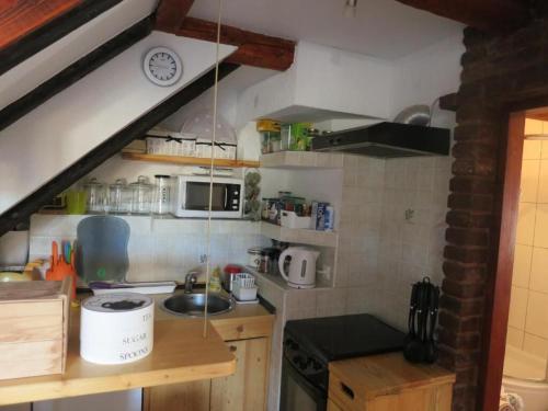 virtuve, Apartments Rose in Ustrine
