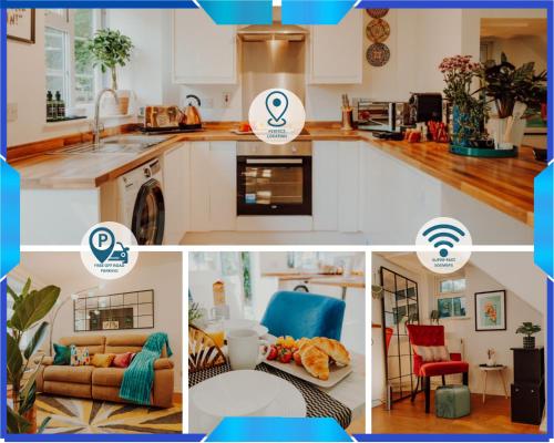 廚房, NovaCrest - Stylish 3 Bedroom with Parking - Sleeps 5 in 馬佩爾里