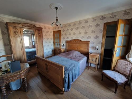 1 double bed