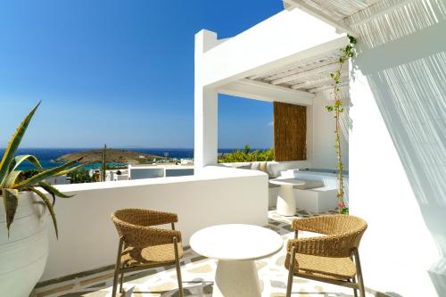 balkon/terras, Mr. and Mrs. White Tinos in Tinos