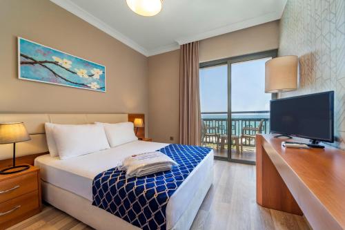 Uras Beach Hotel Room Type -  Standard Double Room - Partial Sea View