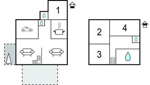 Stāva plāns, Stunning Home In Bassan With Wifi in Bassan