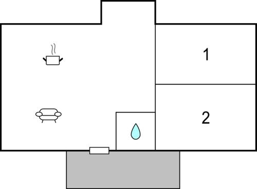 Floor plans, Holiday Home Grums With Sea View I in Åshammar