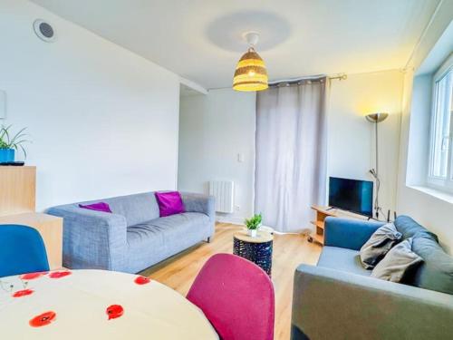 Escapade à 3 grande terrasse et parking privé