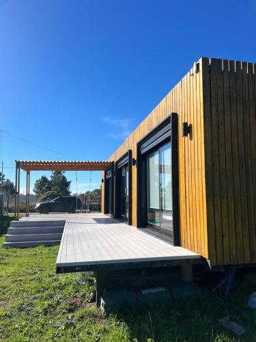 Un lugar pequeño rodeado de verde para respirar