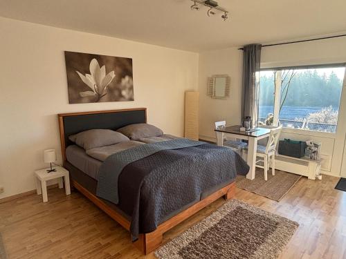 Panorama-Haus Appartment PFÄNDER - Bergblick, Badezimmer, Kitchenette, eigene Sonnenterrasse