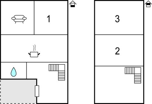 평면도, 3 Bedroom Cozy Home In Jämshög (3 Bedroom Cozy Home In Jamshog) in 옘스회그