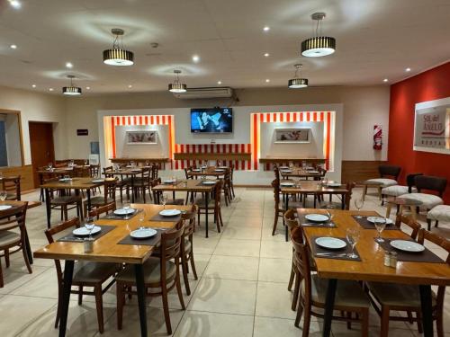 Étterem, Hotel Sol del Anelo in Anelo