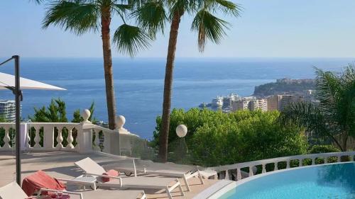 Roquebrune Cap Martin Prestigious Property With Sea View And Monaco 5 Bedrooms Swimming Pool gîte à louer Faussignana