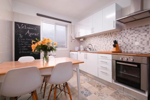 ห้องครัว, Casa da Praia by Azorean Living in ริเบรา กรานเด