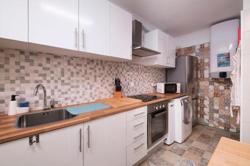 ห้องครัว, Casa da Praia by Azorean Living in ริเบรา กรานเด