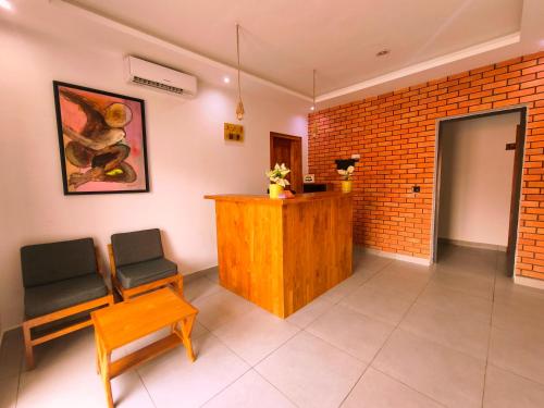 Hall, Résidence Ermitage (Residence Ermitage) in Ouidah